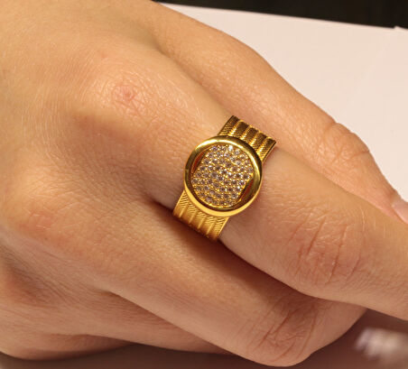 Altın Trabzon Hasır Yüzük