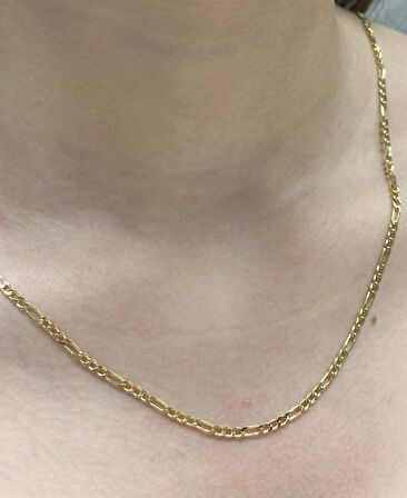  Altın Figaro Model Zincir