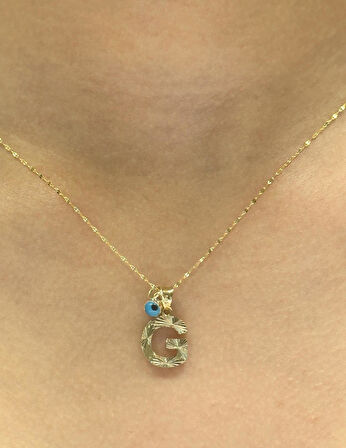  Altın G Harfli Aynalı Zincir