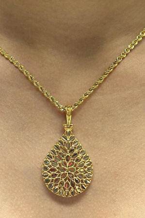  14 Ayar Altın Pullu Model Kolye Ucu 2720-3