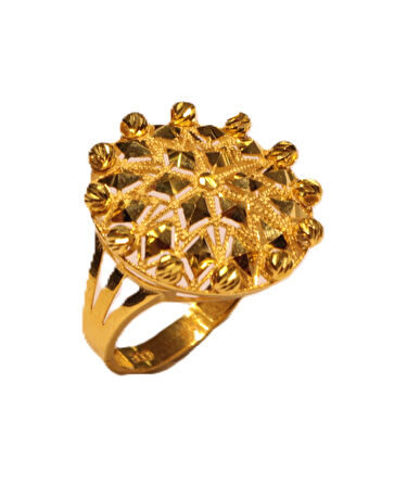  Altın Dorika Toplu Yüzük