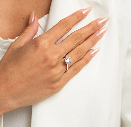 Altın Tektaş Yüzük 34125