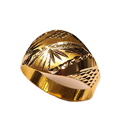  14 Ayar Altın Taşsız Anne Yüzüğü