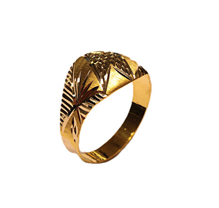 14 Ayar Altın Anne Yüzüğü