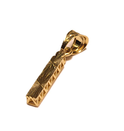 Altın 3 Boyutlu İ Harfi