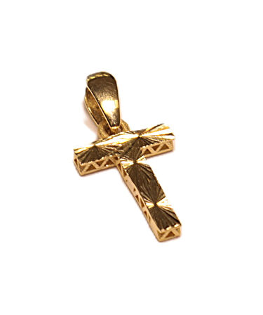 Altın 3 Boyutlu T Harfi