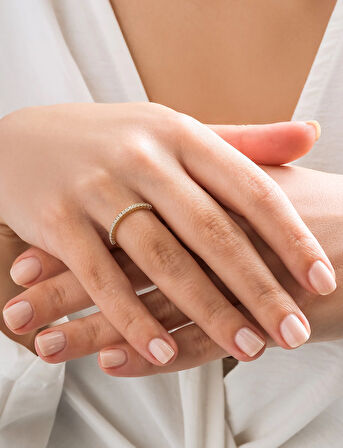 14 Ayar Altın Suyolu Yüzük