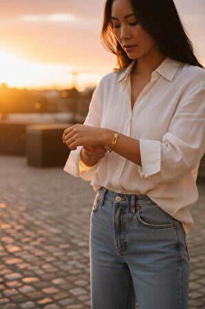 Altın Kaburga Bilezik