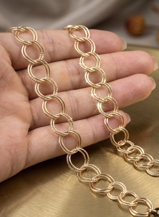 Altın Samanyolu Model Bileklik – 22 Ayar Altın Görünümünde
