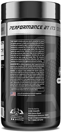 Core Champs Yohimbine 5 MG 120 Caps - By Kai Greene