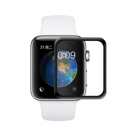 Apple Watch Ekran Koruyucu 1 2 3 38MM 3D Kavisli Full Kaplama Pmma