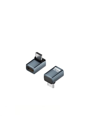 TYPE-C USB 4.0 USB 240W 80 GB USB Bellek 90 Derece Dirsek Dik Açılı L Şeklinde USB4.0 Adaptörü