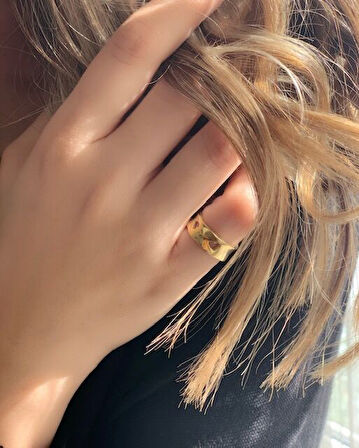 Heart Yüzük Gold