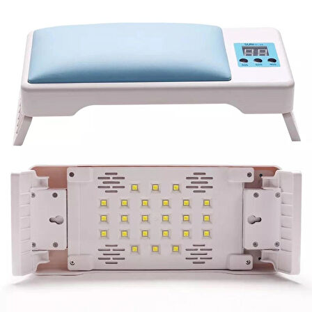Profesyonel UV/LED Tırnak Kurutucu ve El Yastıklı Manikür Lambası