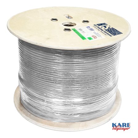 HCS U/UTP CAT6 LSOH GRI 500m Makara 23AWG 4x2x23#