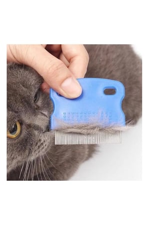 4 Adet Kedi Köpek Pire Tarağı – İnce Dişli Evcil Hayvan Tüy Tarağı, Pire Tarak Flea Comb, Hafif Ve Kolay Kullanım