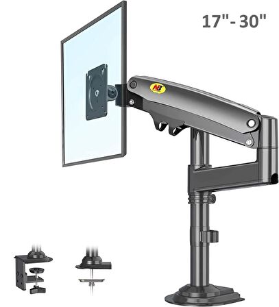 Nb North Bayou Nb H100 17-30" Uyumlu Profosyonel 2-9kg Monitör Standı