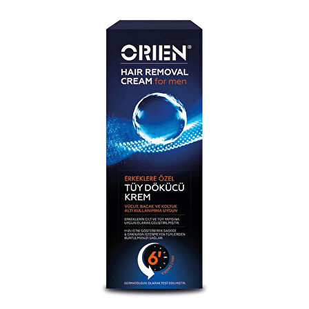 Orien Erkek Tüy Dökücü Krem 100 ml