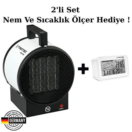 Seramik Isıtıcı TDS 10 M + BZ 01 (Hediye)