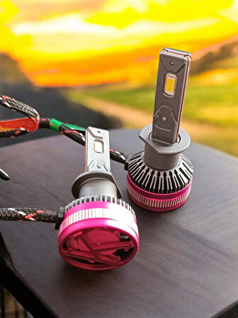  KUMANDALI H1 3 RENK 4MOD ŞİMŞEK ETKİLİ LED ZENON BEYAZ-SARI-GÜNIŞIĞI-Çakarlı KUMANDALI VRPRO EVULUTIN LED ZENON