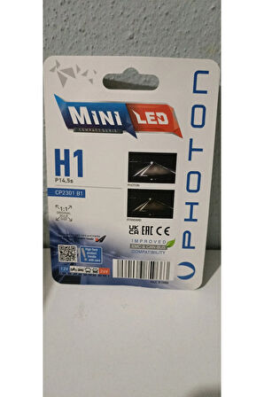 H1 Mini COMPACT  Led Oto Ampul Photon 2li Set 2ADET