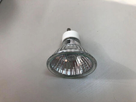10 ADET 220V 50W GU 10 HALOJEN LAMBA DİMMER UYUMLU
