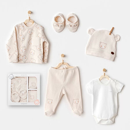 Bear Time 5'li Hastane Çıkışı Light Beige