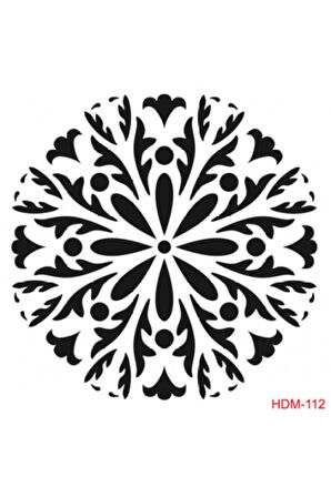 Home Decor 25*25 Hdm 112 Stencil