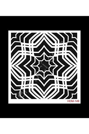 Home Dekor Stencil HDM149 ( 25 x 25 )