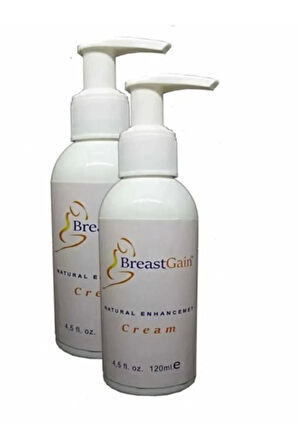 Breast Gain Kadınlara Özel Gö.ğüs Şekillendirme Masaj Kremi 120ml X 2 Adet