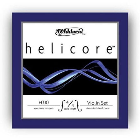 DADDARIO H310 KEMAN TEL SETİ, HELICORE, 4/4, MEDIUM