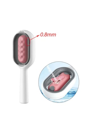 2 Adet Kedi Köpek Tüy Toplama Tarağı – Keçeleşme Çözücü Fırça Ve Alt Tüy Temizleyici, Pet Brush, Fur Comb