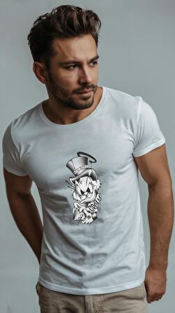 Erkek Baskılı T-Shirt Erkek Tişört