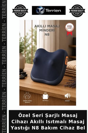 Özel Seri Şarjlı Masaj Cihazı Akıllı Isıtmalı Masaj Yastığı N8 Bakım Cihaz Bel