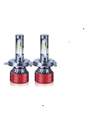 H4 KISA UZUN FAR LEDİ 12000 LUMEN CSP ŞİMŞEK ETKLİ LED XENON