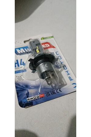 H4 Mini COMPACT  Led Oto Ampul Photon 2li Set 2ADET