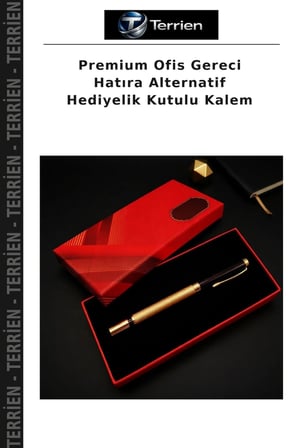 Premium Ofis Gereci Hatıra Alternatif Hediyelik Kutulu Kalem