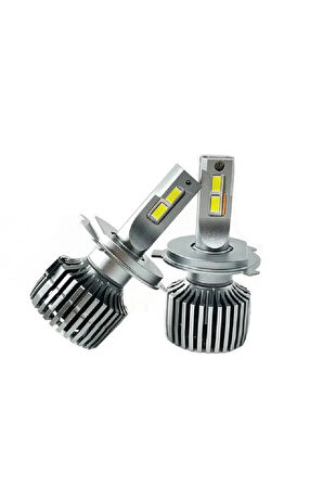 H4 VRPRO SİLVER XENON 6000K-6500K SAF BEYAZ IŞIK LED XENON 18000LÜMEN 60W GARANTİLİ ÜRÜN 12-24V