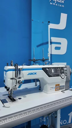 JACK H7 FULL OTOMATİK YAPAY ZEKALI ÇİFT PAPUÇ KALIN MATERYAL DİKİŞ MAKİNASI (10MM, STEP MOTORLU)