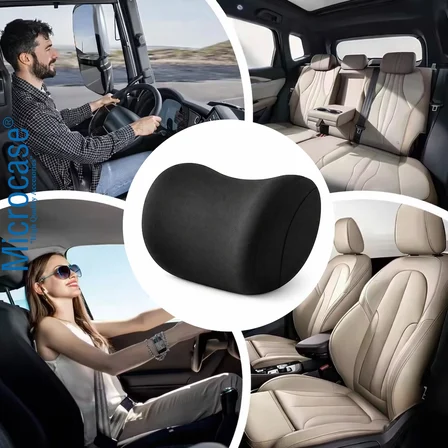 Microcase Ortopedik Memory Foam Oto Koltuk Kafa Minderi + Kafa Destek Minderi AL5524