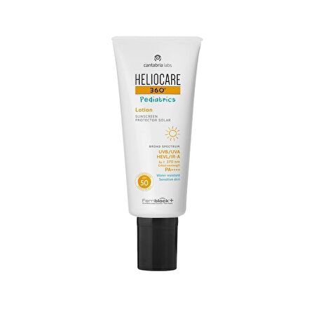 Heliocare 360 Pediatrics Lotion SPF50 Korumalı Güneş Losyonu 200ml
