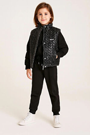 Harmony Şişme Yelekli Kız Çocuk Uzun Kollu Eşofman Takımı