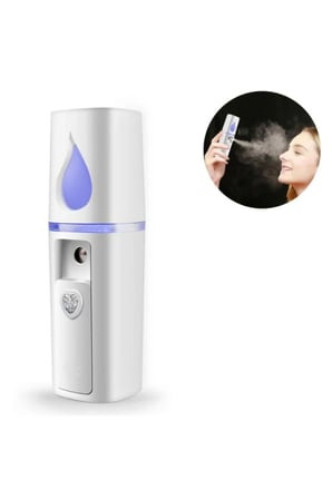1 Adet Taşınabilir Mini Yüz Nemlendirici – Nano Sis Teknolojili, 20 ML USB Şarjlı, Cep Ve Makyaj Çantası İçin Portable Facial Mister