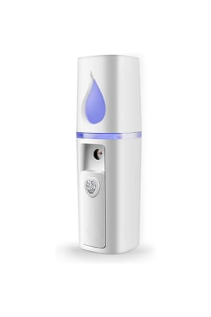 1 Adet Taşınabilir Mini Yüz Nemlendirici – Nano Sis Teknolojili, 20 ML USB Şarjlı, Cep Ve Makyaj Çantası İçin Portable Facial Mister