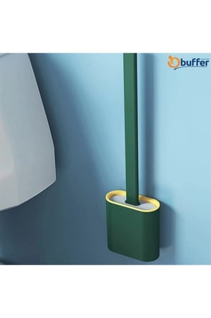 Uzun Saplı Banyo Ovma Süpürgesi Damlalık Hazneli Esnek Uçlu Temizleme Takımı