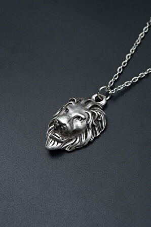 Aslan Düz Zincir Kolye