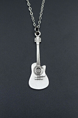 Gitar Düz Zincir Kolye