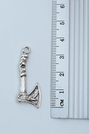 Viking Balta Örme Zincir Kolye