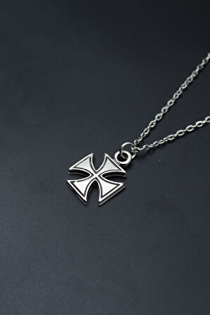 Gamalı Haç Düz Zincir Kolye