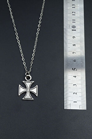 Gamalı Haç Düz Zincir Kolye